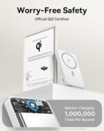 Baseus Powerbank Wireless 22.5W 10000mAh 15W Qi2 Airpow White - Image 6