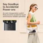 Jisulife Portable Personal Fan LIFE 4 Grey - Image 14