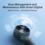 Jisulife Portable Personal Fan LIFE 4 Grey - Image 9