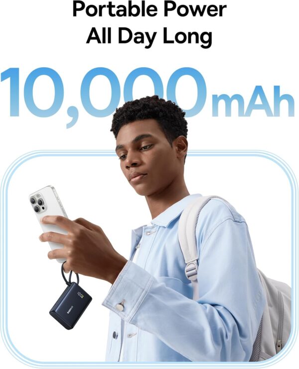 Baseus Powerbank 45W 10000mAh + Display PicoGo Black - Image 6