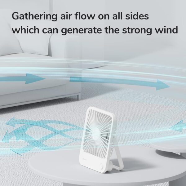 Jisulife Desktop Fan Powerbank Out FA26 White - Image 15