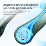 Jisulife Bladeless Turbine Neck Fan FA14 Green - Image 13