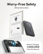 Baseus Powerbank Wireless 22.5W 10000mAh 15W Qi2 Airpow Black - Image 5