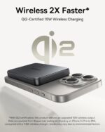 Baseus Powerbank Wireless 22.5W 10000mAh 15W Qi2 Airpow Black - Image 6