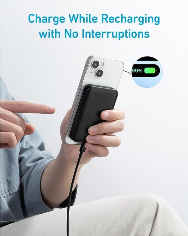 Anker Mobile Powerbank 5000 Magsafe 321 Black - Image 14