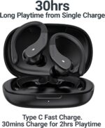 Majority TRU-Sport TWS Earphones IPX7 Black - Image 8