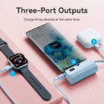 Vention Powerbank 4800mAh 22.5W Foldable USB-C Black FHQB0 - Image 8