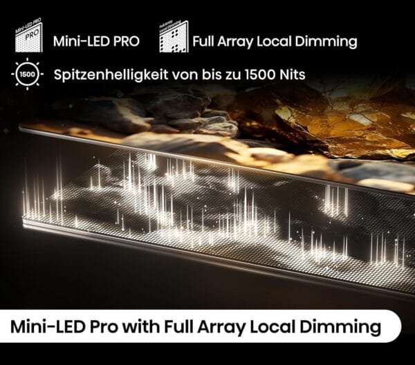 Hisense 75U7NQ 75'' 4K Smart QLED MINI LED 120hz TV - Image 11