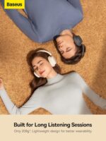 Baseus Wireless Headphones Over Ear Bowie D05 Black - Image 11