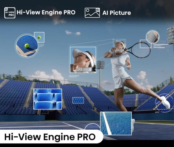 Hisense 75U7NQ 75'' 4K Smart QLED MINI LED 120hz TV - Image 14