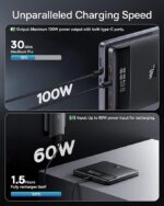 Baseus Powerbank 100W 20000mAh Display BLADE Black - Image 11