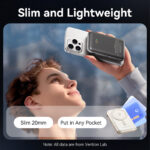 Vention Powerbank Wireless Magnetic 10000mAh 20W Black FHNB0 - Image 7