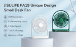 Jisulife Desktop Portable Fan  FA19A Green - Image 11