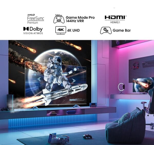 Hisense 65E7KQ PRO 65'' 4K Smart QLED TV - Image 11