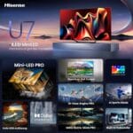 Hisense 85U7NQ 85'' 4K Smart QLED MINI LED 120hz TV - Image 9