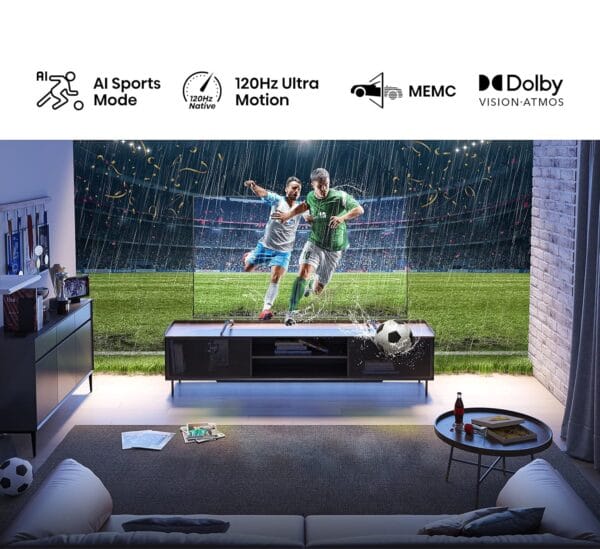 Hisense 65E7KQ PRO 65'' 4K Smart QLED TV - Image 12