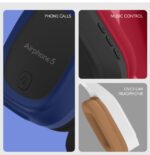 SonicGear Airphone 5 Bluetooth Headphones White Gray - Image 6