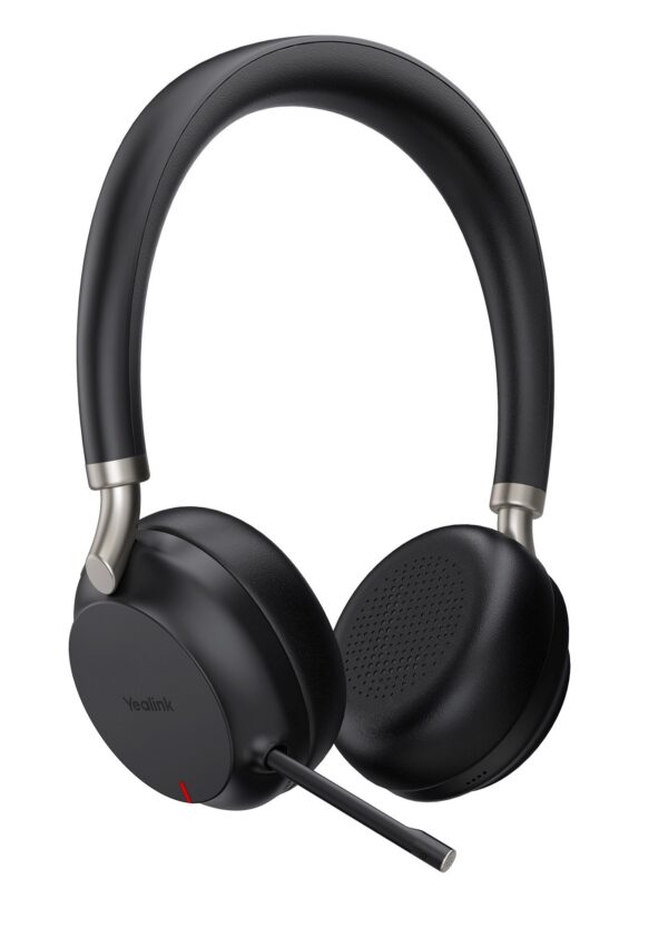 Yealink Headset Wireless Bluetooth NC with Retractablle Mic, B/T Dongle & Charging Stand BH72 Dual Teams Black - Image 9