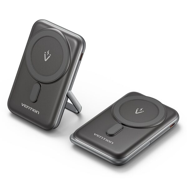 Vention Powerbank Wireless Magnetic 10000mAh 20W Black FHNB0 - Image 2