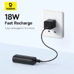 Baseus Powerbank 20W 5000mAh Plug-In Lightning 20W Black - Image 7