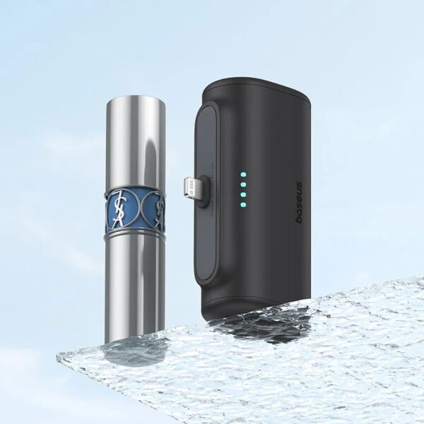 Baseus Powerbank 20W 5000mAh Plug-In Lightning 20W Black - Image 2