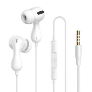 Baseus Headphones In Ear Wired 3.5mm HiRes HZ20 White Baseus Headphones In Ear Wired 3.5mm HiRes HZ20 White