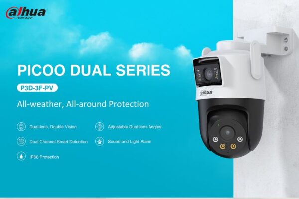 Dahua IP 3.0MP Wifi PT Dual Illumination Dual-Lens P3D-3F-PV - Image 2