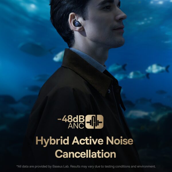 Baseus Headphones In Ear TWS Bowie MA20 Black - Image 13