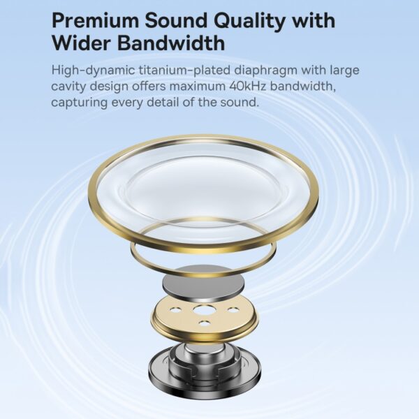 Baseus Headphones In Ear Wired 3.5mm HiRes HZ20 Black - Image 3