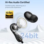 Baseus Headphones In Ear Wired 3.5mm HiRes HZ20 Black - Image 2