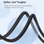 Baseus Headphones In Ear Wired 3.5mm HiRes HZ20 Black - Image 5