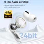 Baseus Headphones In Ear Wired Type C HiRes CZ20 White - Image 2