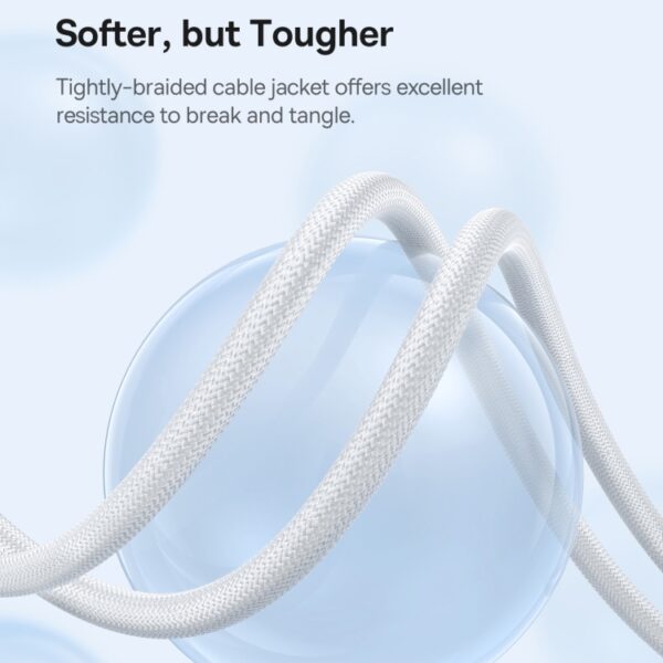 Baseus Headphones In Ear Wired Type C HiRes CZ20 White - Image 6