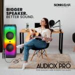 SonicGear AudioXPro1200HD 2 x 12'' Portable Karaoke Speaker with 2 x Wireless Microphones - Image 2