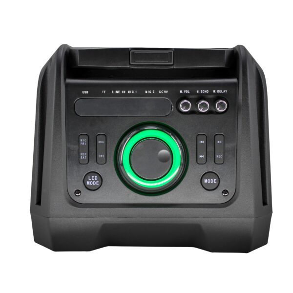 N-Gear FLASH1040 Portable Karaoke Wireless Mic LED/USB/MIC IN/AUX IN - Image 3