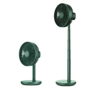 JISULIFE FA13P Oscillating Extendable Desk Fan Green