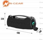 N-Gear NRG500 Portable Karaoke Outdoor Speaker 1xWireless Mic - Image 12