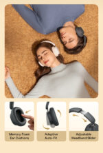 Baseus Wireless Headphones Bowie D05 Grey - Image 11