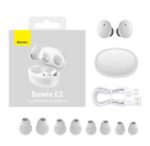 Baseus Headphones In Ear TWS Bowie E2 White - Image 12