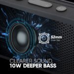 SonicGear SONICGO! RDO30-X Portable BT/FM/USB Speaker Gray - Image 15