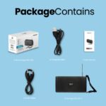 SonicGear SONICGO! RDO30-X Portable BT/FM/USB Speaker Gray - Image 11