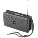 SonicGear SONICGO! RDO30-X Portable BT/FM/USB Speaker Gray