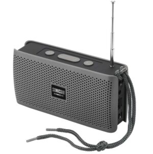 SonicGear SONICGO! RDO30-X Portable BT/FM/USB Speaker Gray