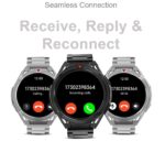 HiFuture Adventure GPS SmartWatch ACTIVE Black/Yellow with Stainless Steel + Silicone Bands - Image 7