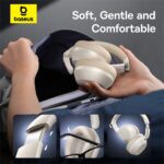 Baseus Headphones Over Ear Bass 35 Max White - Image 6