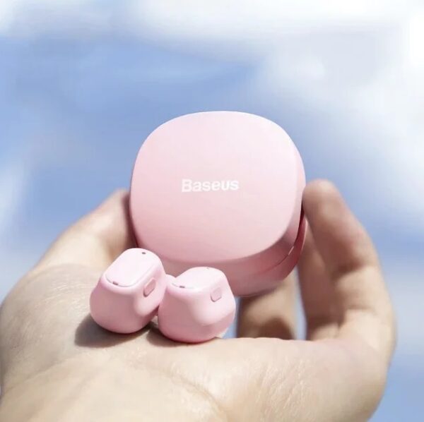 Baseus Headphones In Ear TWS Encok WM01 Pink - Image 6