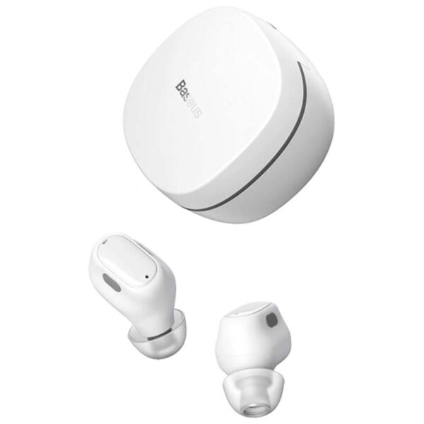 Baseus Headphones In Ear TWS Encok WM01 White - Image 6
