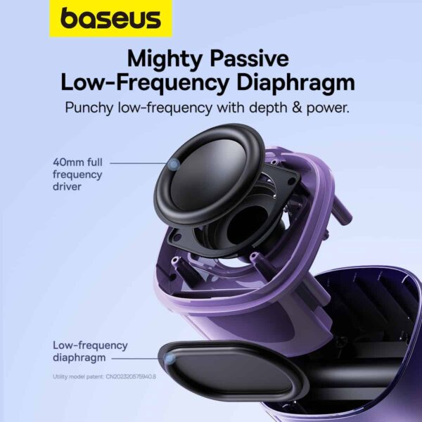 Baseus Speaker Wireless AeQur V2 Midnight Purple - Image 13