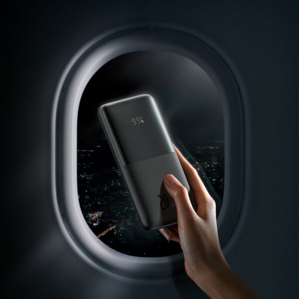 Baseus Powerbank 20W 10000mAh Display Bipow Pro Black - Image 11