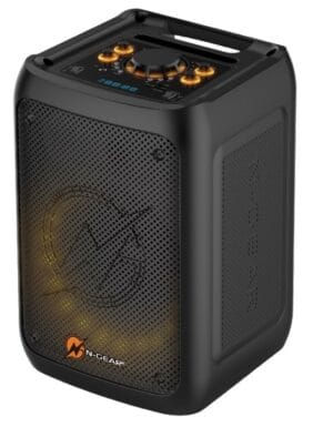 N-Gear FLASH BANGER 777 Portable Karaoke Speaker With Two Microphones